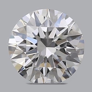 Round diamond — real photo