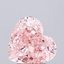 2.75 Ct. Fancy Vivid Pink Heart Lab Grown Diamond