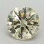 1.51 Ct. Fancy Light Yellow Round Lab Grown Diamond