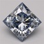 5.56 Ct. Fancy Intense Blue Princess Lab Grown Diamond