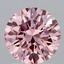 1.96 Ct. Fancy Vivid Pink Round Lab Grown Diamond