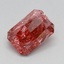 1.14 Ct. Fancy Vivid Pink Radiant Lab Grown Diamond