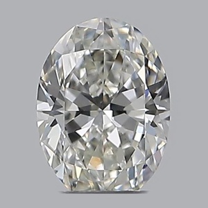 Oval diamond — real photo