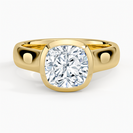 Luna 4mm Bezel Ring