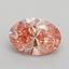 1.60 Ct. Fancy Intense Pink Oval Lab Grown Diamond