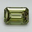 10.33 Ct. Fancy Vivid Green Emerald Lab Grown Diamond