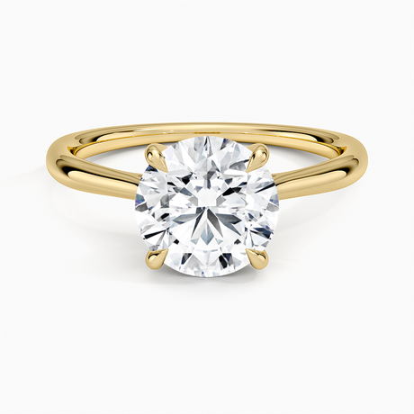 Freesia Cathedral Solitaire Ring