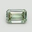 1.0 Ct. Fancy Intense Pacific Green Emerald Lab Grown Diamond