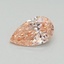 0.41 Ct. Fancy Vivid Pink Pear Lab Grown Diamond