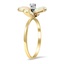 The Adel Ring, smalltop view on a hand