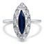 Art Deco Sapphire Vintage Ring