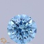 1.04 Ct. Fancy Vivid Blue Round Lab Grown Diamond