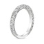 Platinum Delicate Antique Scroll Diamond Ring (1/15 ct. tw.), smallside view