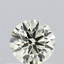 0.47 Ct. Light Yellow Round Lab Grown Diamond