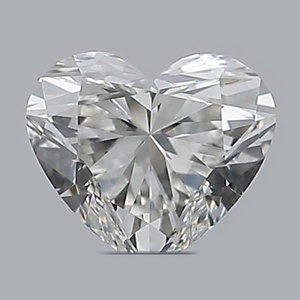 Heart diamond — real photo
