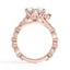 Asymmetrical Pear Halo Diamond Ring, smallview