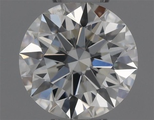 Round diamond — real photo