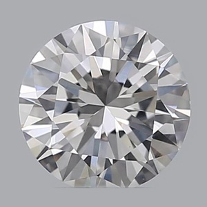 Round diamond — real photo