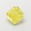 1.79 Ct. Fancy Intense  Yellow Cushion Lab Grown Diamond