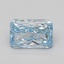 2.08 Ct. Fancy Vivid Blue Radiant Lab Grown Diamond