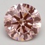 3.00 Ct. Fancy Intense Pink Round Lab Grown Diamond
