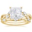 18KY Moissanite Willow Bridal Set (1/4 ct. tw.), smalltop view