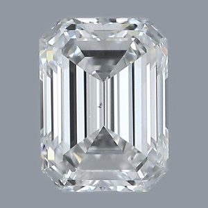 Emerald diamond — real photo