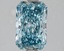 1.55 Ct. Fancy Vivid Blue Radiant Lab Grown Diamond