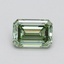 0.82 Ct. Fancy Intense Green Emerald Lab Grown Diamond