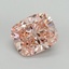 10.05 Ct. Fancy Vivid Pink Cushion Lab Grown Diamond