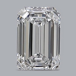 Emerald diamond — real photo
