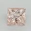 1.71 Ct. Fancy Intense Pink Princess Lab Grown Diamond
