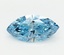 2.52 Ct. Fancy Vivid  Blue Marquise Lab Grown Diamond
