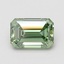4.08 Ct. Fancy Vivid Green Emerald Lab Grown Diamond