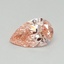 0.39 Ct. Fancy Vivid Pink Pear Lab Grown Diamond