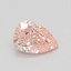 0.52 Ct. Fancy Vivid Pink Pear Lab Grown Diamond
