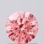 0.86 Ct. Fancy Vivid Pink Round Lab Grown Diamond