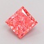 1.07 Ct. Fancy Vivid  Pink Princess Lab Grown Diamond