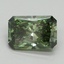 2.07 Ct. Fancy Vivid Green Radiant Lab Grown Diamond