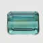 6.9x4.8mm  Parti-Color  Emerald   Tourmaline