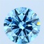 2.00 Ct. Fancy Vivid Blue Round Lab Grown Diamond