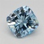 1.53 Ct. Fancy Intense  Blue Cushion Lab Grown Diamond