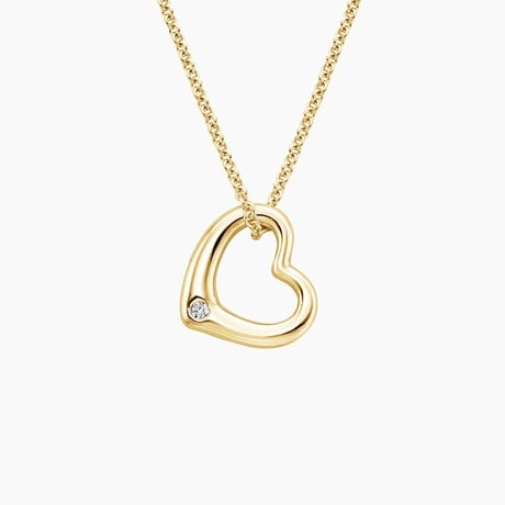 Heart Diamond Necklace