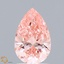 1.50 Ct. Fancy Vivid  Pink Pear Lab Grown Diamond