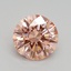 1.70 Ct. Fancy Intense Pink Round Lab Grown Diamond