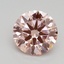 1.70 Ct. Fancy Intense Pink Round Lab Grown Diamond