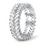 Chevron Diamond Baguette Ring, smallview