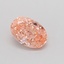 0.50 Ct. Fancy Vivid Pink Oval Lab Grown Diamond