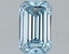 1.50 Ct. Fancy Intense Blue Emerald Lab Grown Diamond