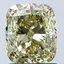 1.59 Ct. Fancy Intense Yellow Cushion Lab Grown Diamond